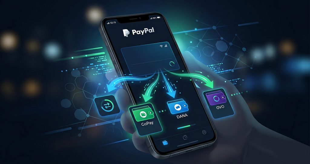 cairkan paypal ke gopay dana ovo
