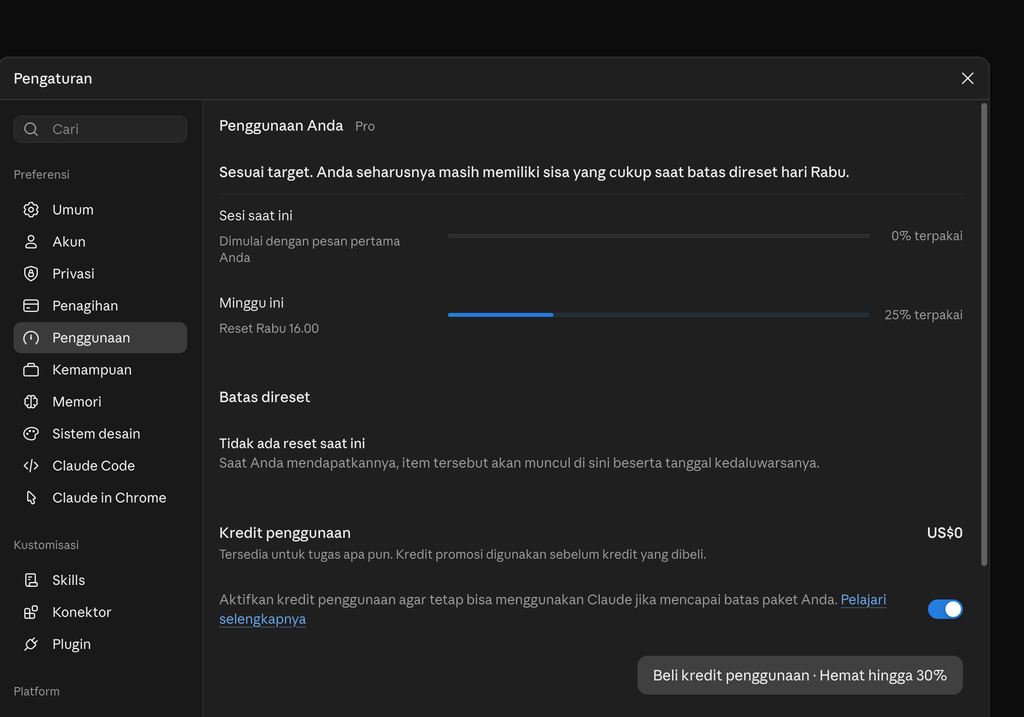 langganan Claude Pro tanpa kartu kredit